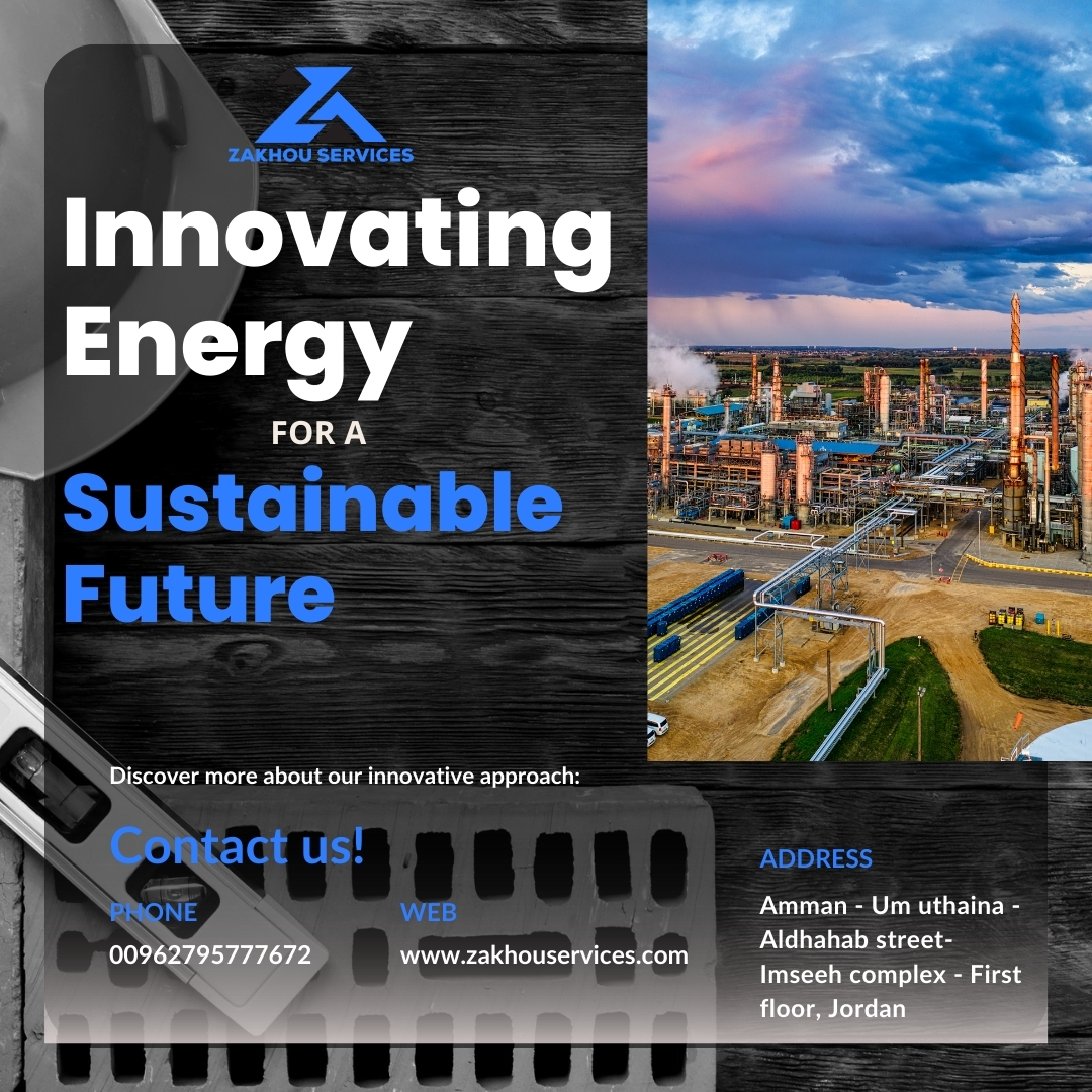 zakhouservices's tweet image. Innovation drives us! Discover cutting-edge solutions in energy. 🌐⚡ 
 Discover more about our innovative approach.
#EnergyInnovation #TechInEnergy #ZakhouServices