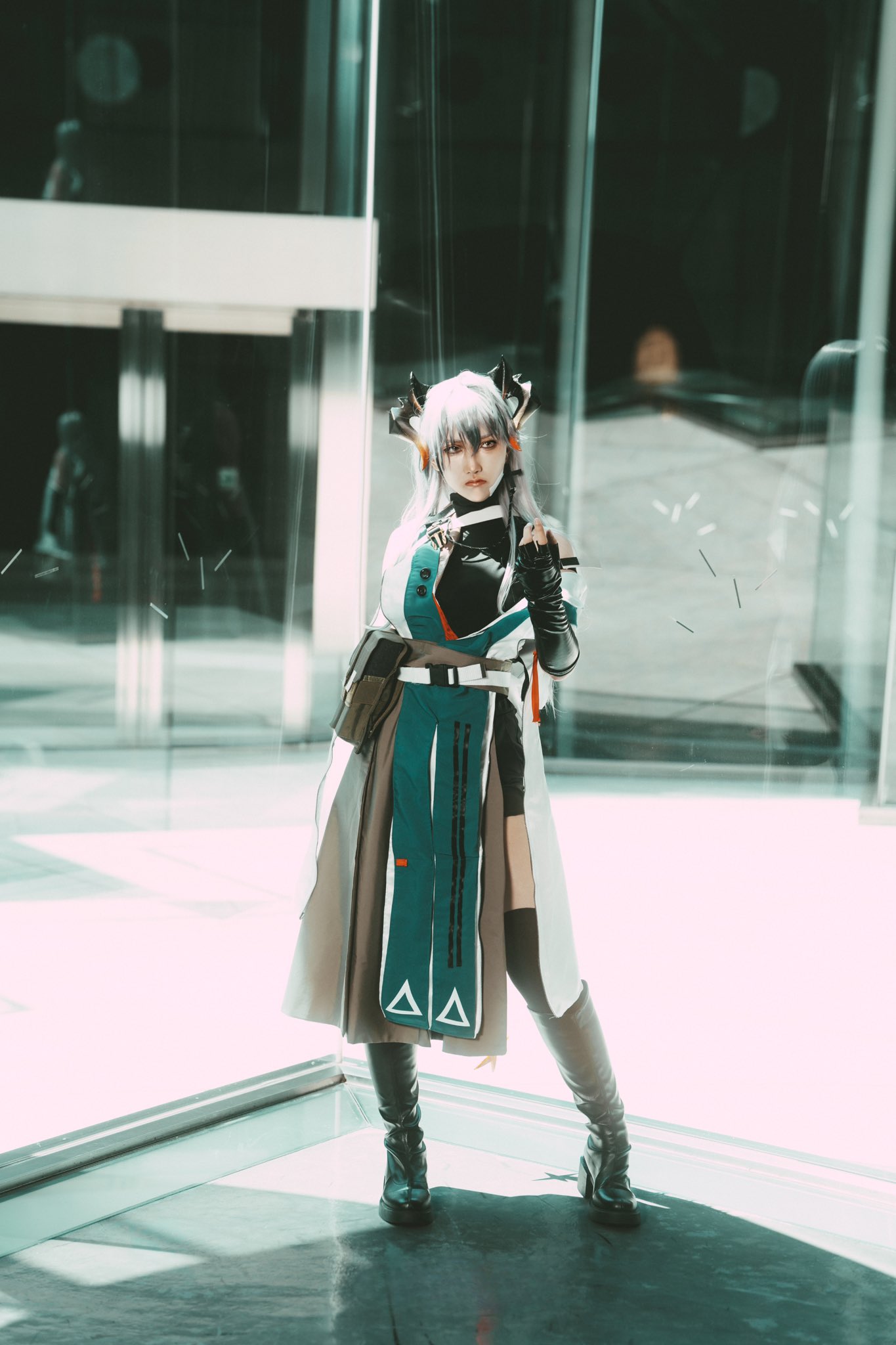 アークナイツ　W　サルカズ傭兵団のリーダー　コスプレ　COSPLAY アークナイツ W サルカズ傭兵団のリーダー コスプレ COSPLAY