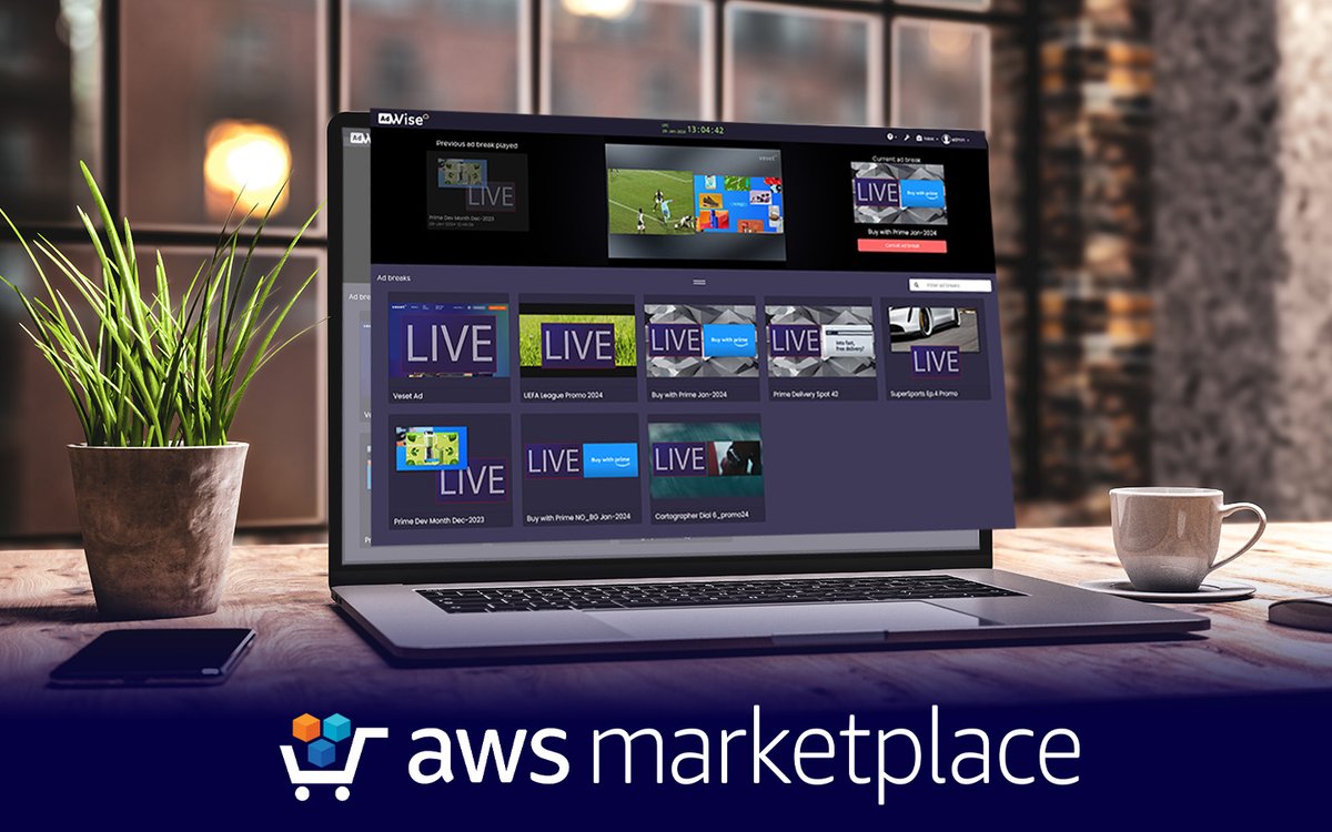 VesetTV's tweet image. 🔔 Exciting announcement! 🔔
Veset AdWise, our cloud-based solution for real-time, in-video advertising, is now available in @awsmarketplace!
Visit the listing page: tinyurl.com/2w3edm8c
PR: tinyurl.com/2fm6yr44
#dynamicadinsertion #dai #adinsertion