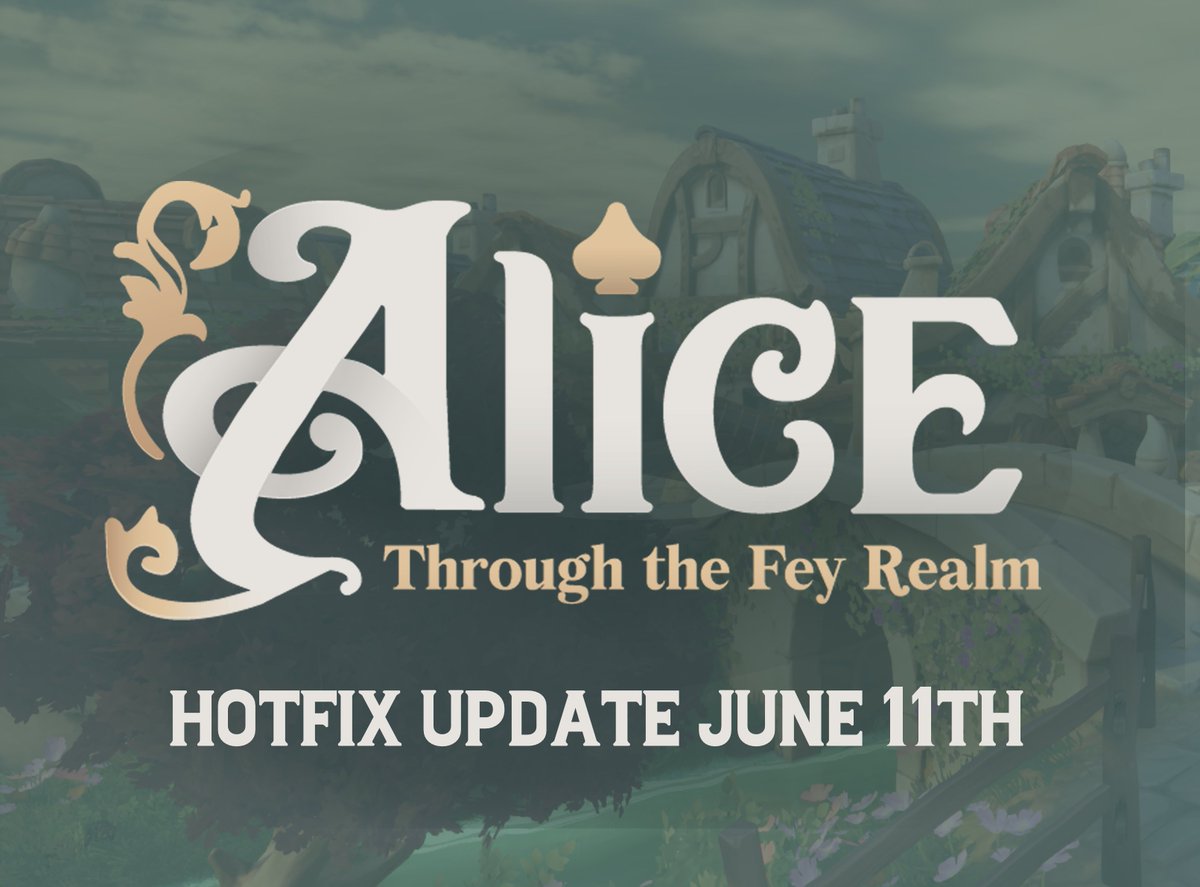 Alice Through the Fey Realm tweet media