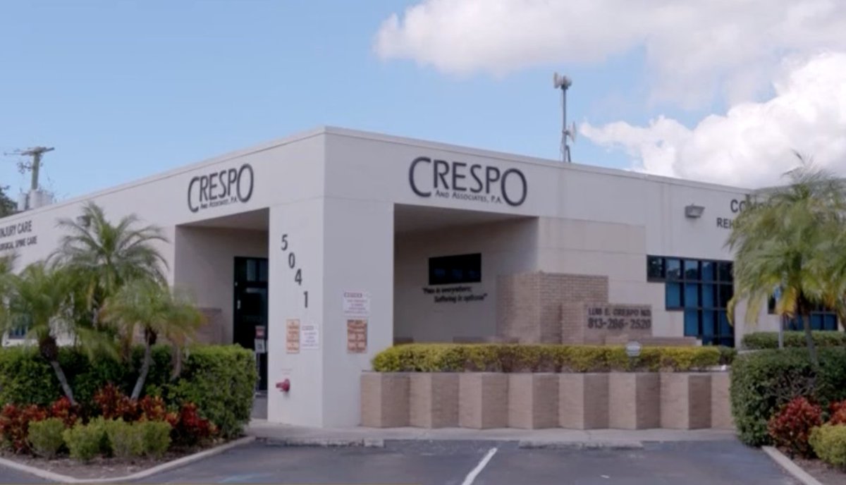 CrespoAssociate's tweet photo. 🌟 Welcome to Crespo Injury Care Center! 🌟

👨‍⚕️ Dr. Crespo and our expert team provide top-notch, non-surgical spine care, massage therapy, physical therapy, and more! 💪😊 We specialize in computerized spine injury recovery using the DRX, and we have an onsite MRI and pharmacy. https://t.co/XCZCczESWh