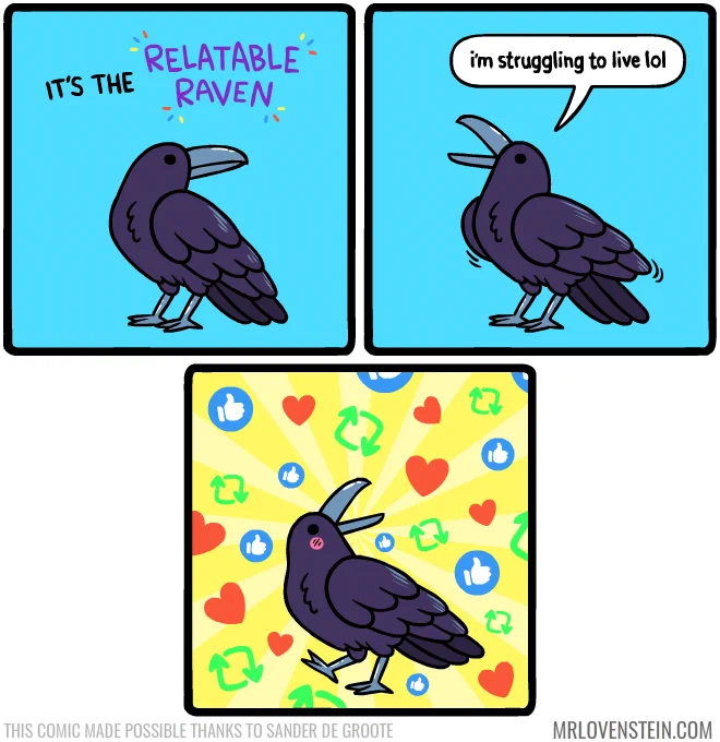 It's the Relatable Raven 