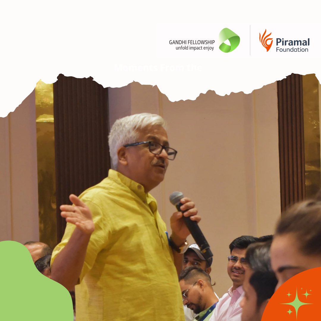 thegfprogram's tweet image. Day 2 of our convocation was filled with knowledge, excitement &amp;amp; fun! Eminent leaders across various domains gave inspiring talks, and we had a blast during the cultural program.
#Gandhifellowshipbatch15 #Unfoldingpossibilities #PiramalFoundation #Convocation #GFConvocation15