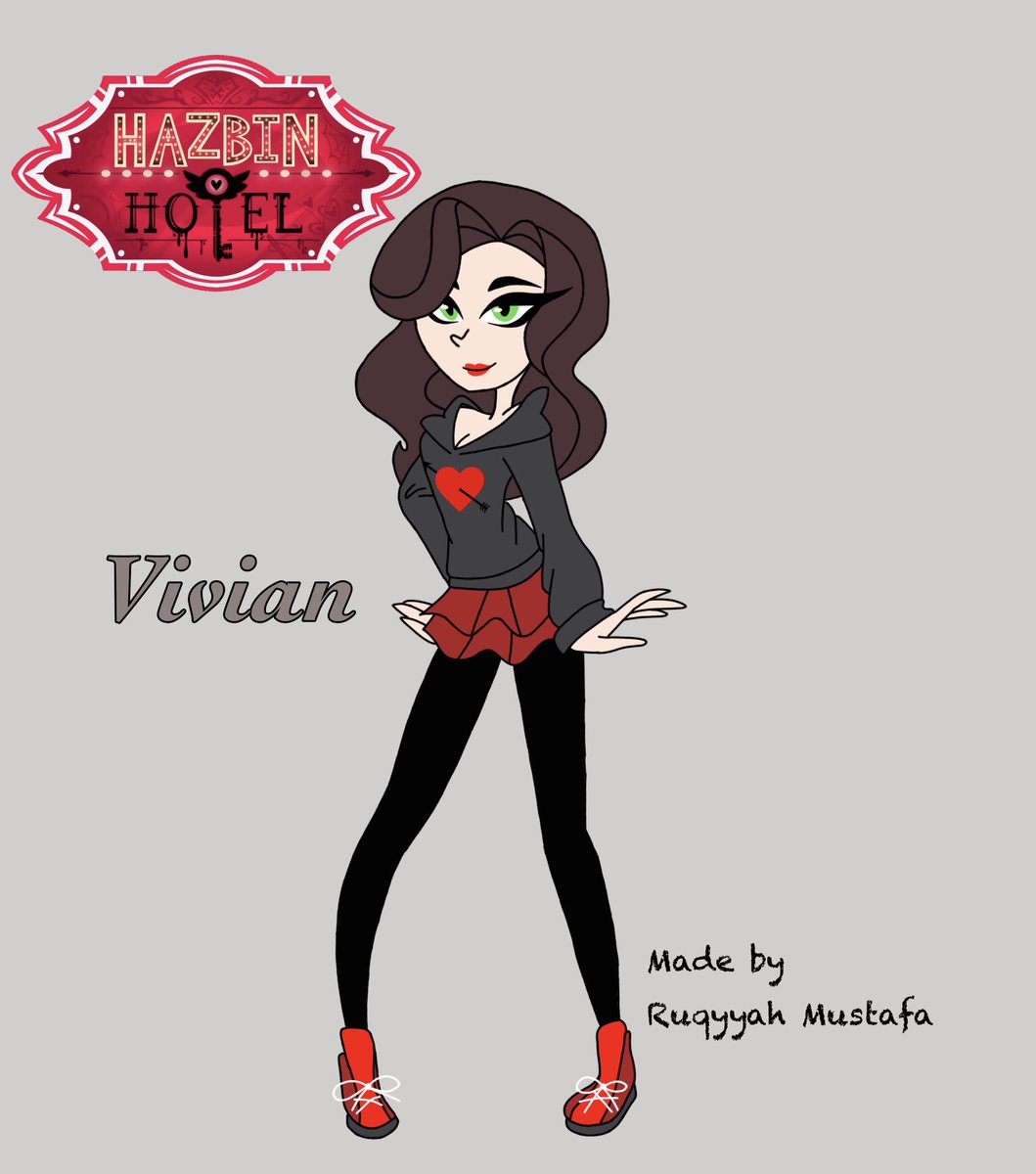 Ruqayya62585824's tweet photo. HAZBIN Hotel OC:
💖Vivian’s Fashion Clothes Style💖
#helluvaboss #oc #fanart #imp #assassin #hazbinhotel #demon #art #femalehuman #angeloc #demonoc #femaleoc #valentino #vox #velvette https://t.co/Ah46Bcomvq