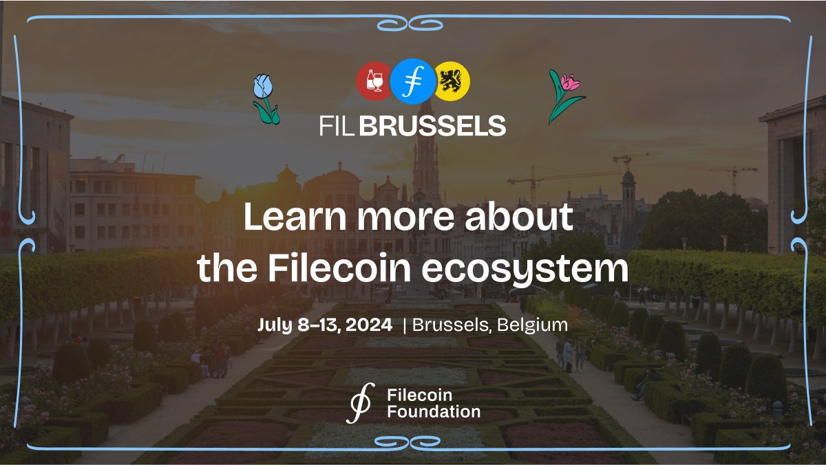 FilFoundation's tweet photo. Planning your EthCC itinerary?  
 
Be sure to include FIL Brussels for a mix of enlightening talks, hands-on workshops, and refreshing connections.

Registration is now open!

🔗:https://t.co/MiAWdNIBsc https://t.co/3wJr2biJTw