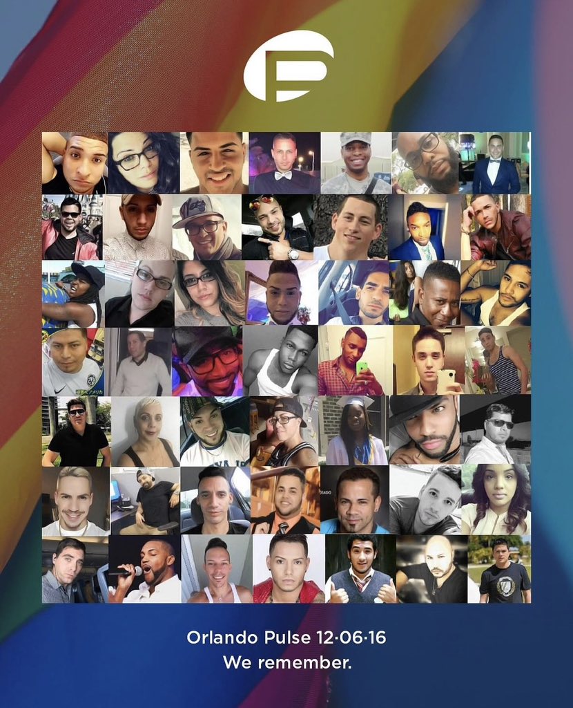 MaxwellFrostFL's tweet photo. Pulse Night Club was full of mostly Queer Latino &amp; Black folks dancing and embracing joy. Then, an armed bigot ended the lives of 49 Angels. A bigot our government allowed to be armed.

Today, let us recommit ourselves to the fight to honor their lives with action. #OrlandoStrong https://t.co/LFPkuSamnX