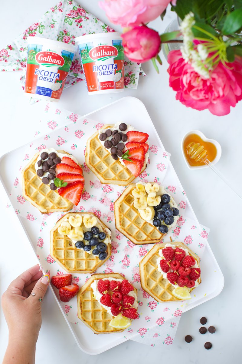 Living my best brunch! #ad

Celebrate Dairy Month &amp; see how to make these Sweet Ricotta and Fruit Waffles made with #Galbani Whole Milk Ricotta! cutefetti.com/ricotta-and-fr…

#Gottaricotta #Gottagalbani #JuneDairyMonth #JDM2024