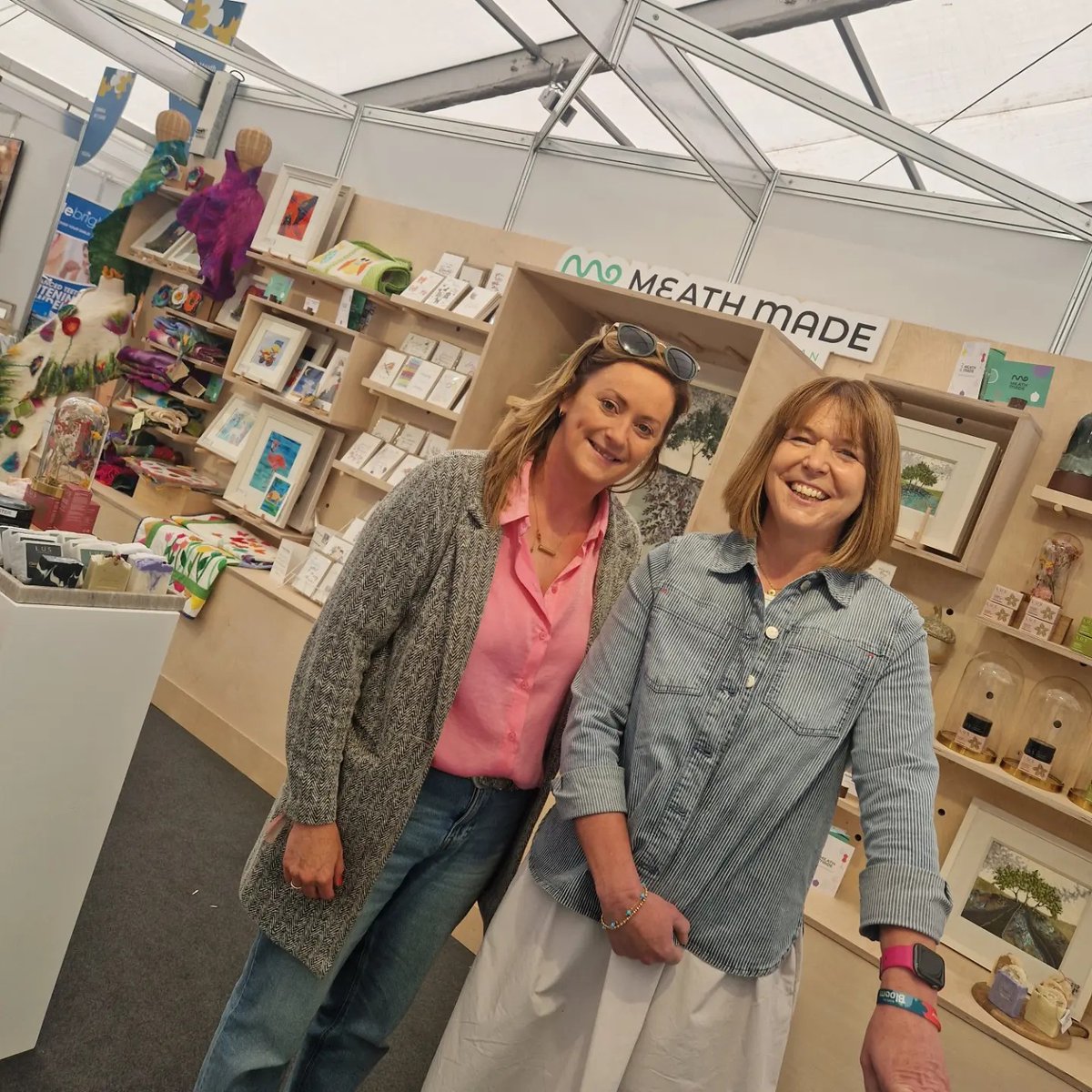MeathMade's tweet photo. We are still reeling from an amazing few days at the start of the month at Bord Bia Bloom 😍

Thank you so much to everyone who called to our beautiful stand in the Grand Pavillion, and who called to our members in the Craft Village also! https://t.co/EhEw5GkzaT
