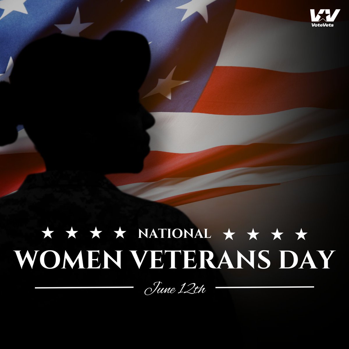 votevets's tweet photo. June 12 is the anniversary of the Women’s Armed Services Integration Act of 1948 which allowed women to serve as permanent members of the Military.  

We are grateful today, and every day, for the women who have served in the U.S. Armed Forces. Thank you.

#WomenVeteransDay 🇺🇸 https://t.co/0wNRtJW1pP