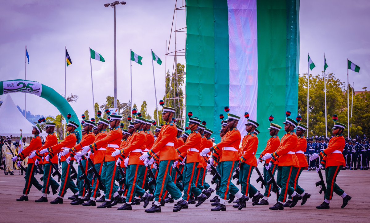 SamuelUbile's tweet image. Our flag shall be a symbol That truth and justice reign In peace or battle, honoured, And this we count as gain, To hand on to our children A banner without stain.