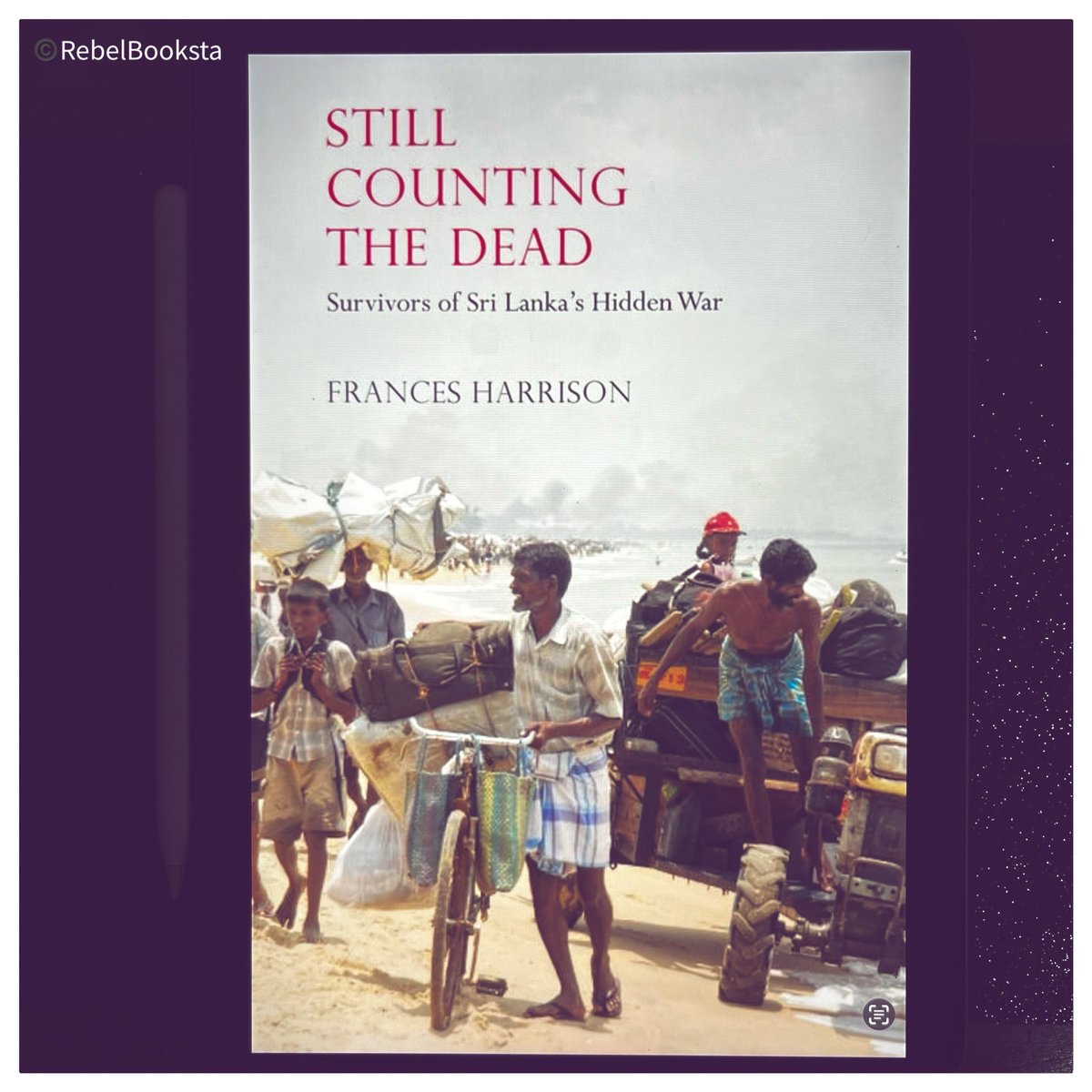 arunaaarunaa's tweet photo. #stillcountingthedeadsurvivorsofsrilankashiddenwar #Stillcountingthedead #francesharrison #tamilgenocide #booksoftwittter #booktwitter #warreportage https://t.co/D3IttSnb1B