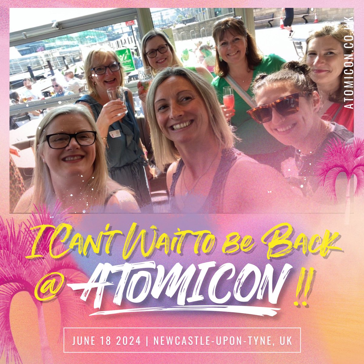 I can't wait for ATOMICON with <a href="/andrewandpete/">Andrew and Pete</a>! Who else is going?!  #ATOMICON24? 🙌