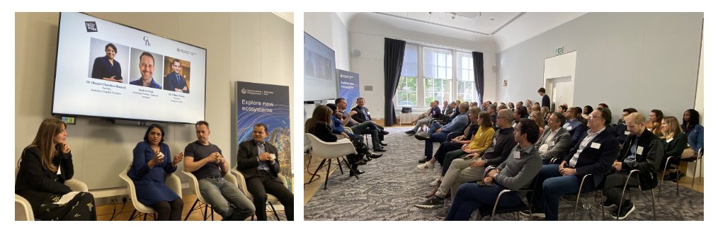 Delighted to gather the GBx and <a href="/RAEng_Hub/">Enterprise Hub</a> community this week for #LondonTechWeek 

Thanks to our speakers
🎙️<a href="/_SaraRona/">Sara Rona</a>, SVB
🇬🇧Andrew Scott, <a href="/7pcventures/">7percent Ventures</a> 
🇬🇧Dr Manjari Chandran-Ramesh, <a href="/AmadeusCapital/">Amadeus Capital Partners</a> 
🇬🇧<a href="/vibhorguptaphd/">Vibhor Gupta</a>, <a href="/PangaeaDataAI/">Pangaea Data</a>

And to <a href="/SiliconVlyBank/">Silicon Valley Bank</a> for their support