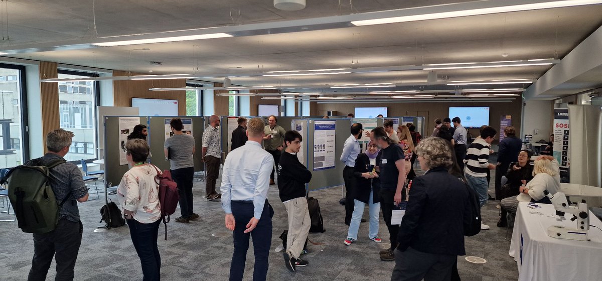 GoodFriendBigM's tweet photo. @katsamenis A buzzing poster session to wrap up Day 1 #IflsImagingConf2024 https://t.co/T1cjGtnDQF