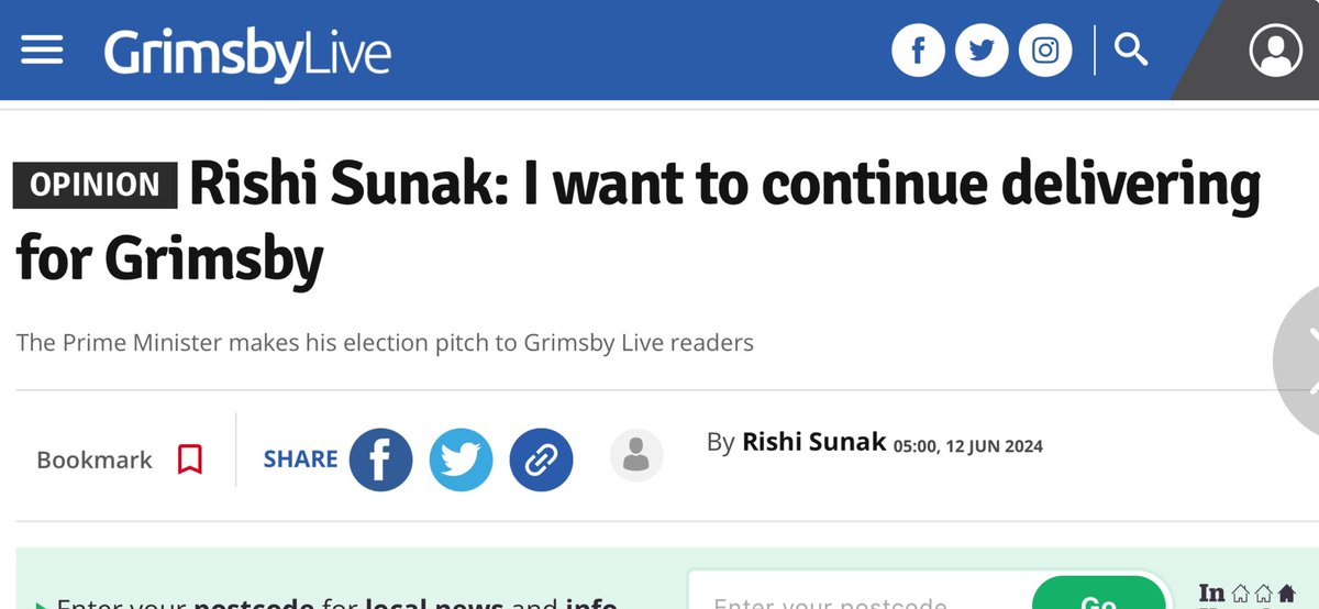 Tracey Fussey ๐ซ (@traceyfussey) on Twitter photo So effectively <a href="/RishiSunak/">Rishi Sunak</a> you want to continue delivering nothing, after 14 years of nothing.
Grimsby will be well rid of you #ToriesOut So effectively <a href="/RishiSunak/">Rishi Sunak</a> you want to continue delivering nothing, after 14 years of nothing.
Grimsby will be well rid of you #ToriesOut