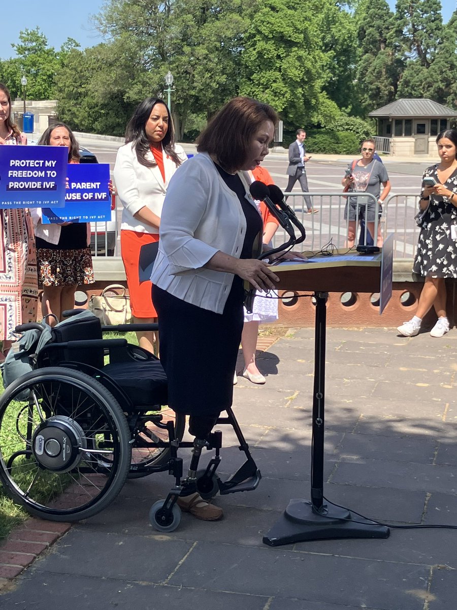 ASRM_org's tweet photo. We are so grateful to @SenDuckworth and her team for fighting for the right to boils the families of our choice. #IVFForAll https://t.co/KKLbMR60TB