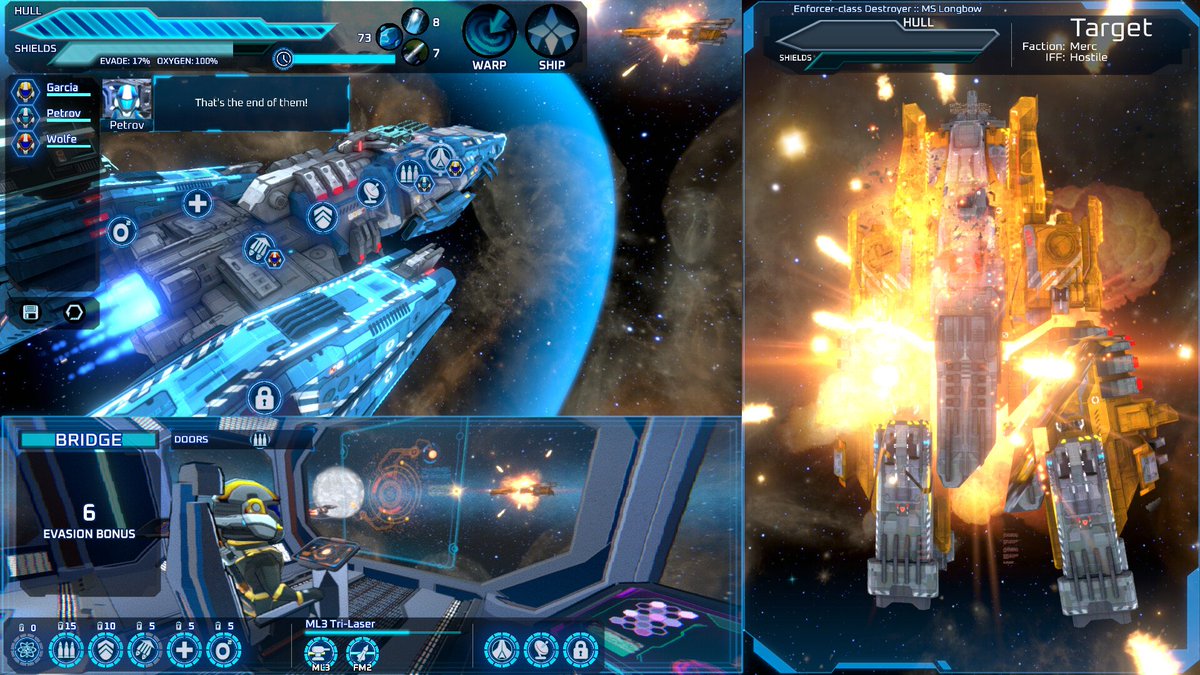 The Spaceshipper 🚀 (@thespaceshipper) on Twitter photo Zero-Point by <a href="/ZeroPoint_Dev/">Zero-Point</a> is now available in Early Access on Steam!
"Take control of a cruiser with up to 4 starting crew members and travel through many regions of hostile space on your mission to save the Star Federation." Zero-Point by <a href="/ZeroPoint_Dev/">Zero-Point</a> is now available in Early Access on Steam!
"Take control of a cruiser with up to 4 starting crew members and travel through many regions of hostile space on your mission to save the Star Federation."
