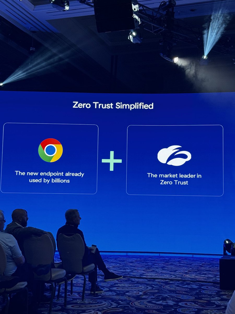 zkerravala's tweet photo. Secure enterprise browsers are now big! #zl2024 ⁦@zscaler⁩ ⁦@Google⁩ https://t.co/6Peq2CmCeY
