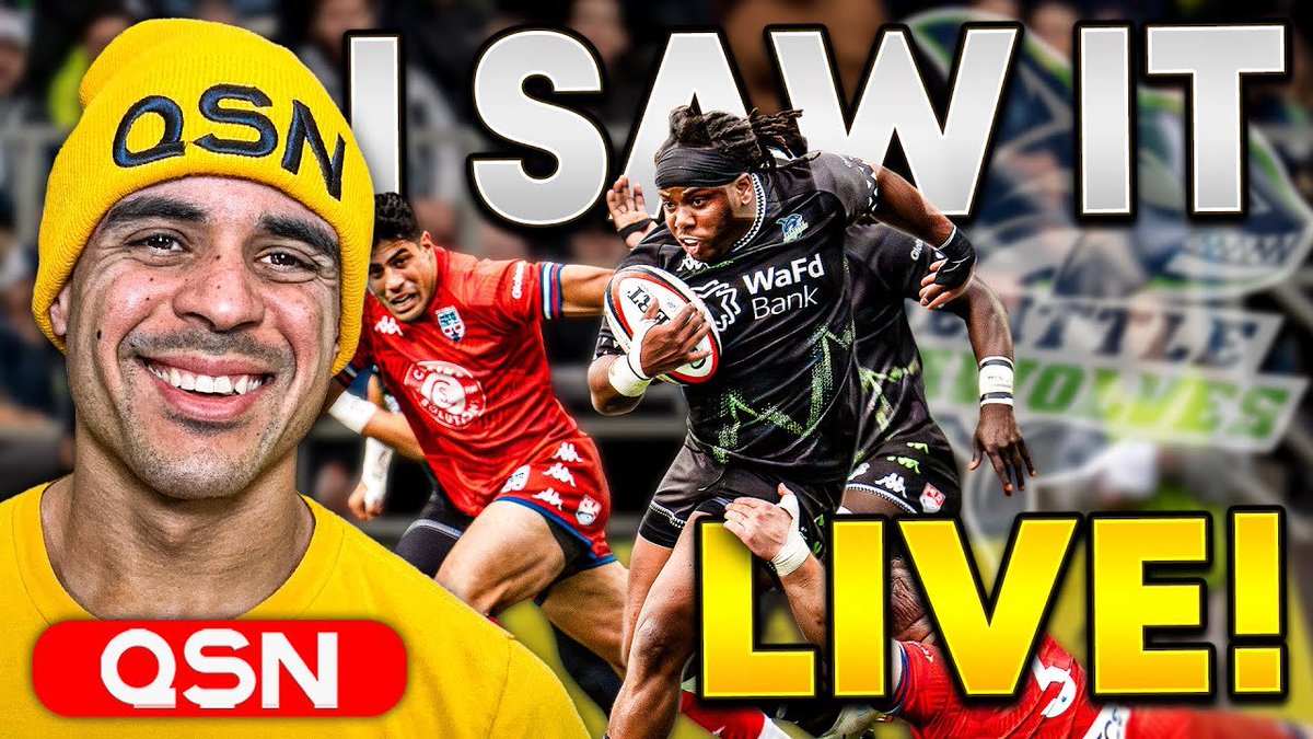 I had the pleasure of watching my first EVER professional <a href="/usmlr/">Major League Rugby</a>  rugby match a couple of weeks ago.

I saw <a href="/SeawolvesRugby/">Seattle Seawolves Rugby</a> play <a href="/OldGloryDC/">Old Glory DC</a>. 

I loved every second of my time there and cannot wait to see the upcoming MLR playoffs.

Watch full vlog here: youtu.be/Cs9oTjokE5M