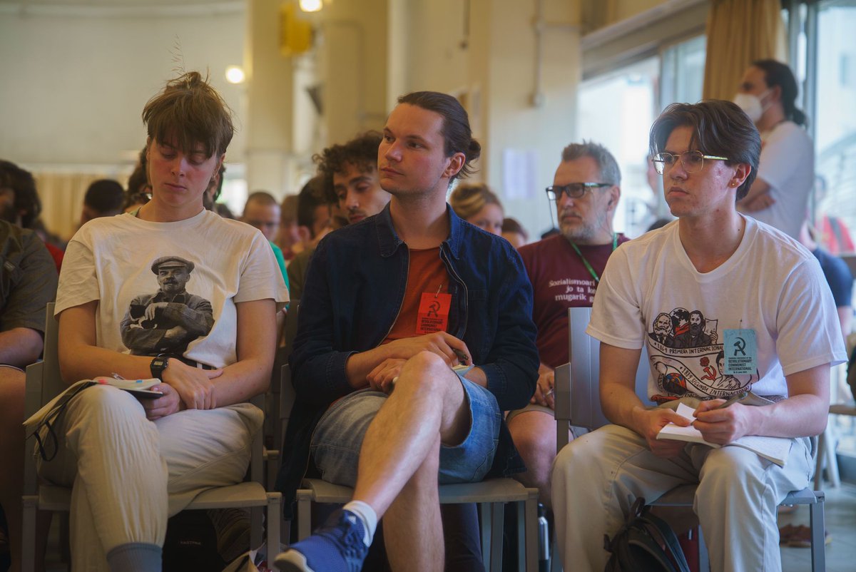 revcomintern's tweet photo. We're nearing the end of day 3 here at the founding conference of the Revolutionary Communist International. Some images below! #RCI24 #CommunistsAreComing

 Follow live at https://t.co/oP90jNQuy4 🧵 https://t.co/uUVcsSR96d