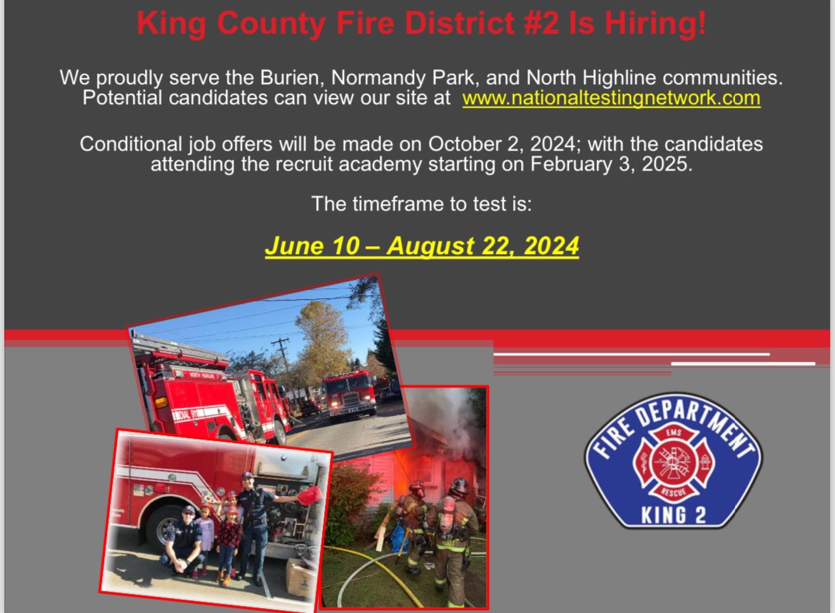 King County Fire District #2 (@kingcountyfire2) on Twitter photo 