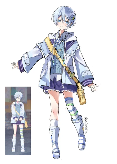 雨の日奏ちゃん 
