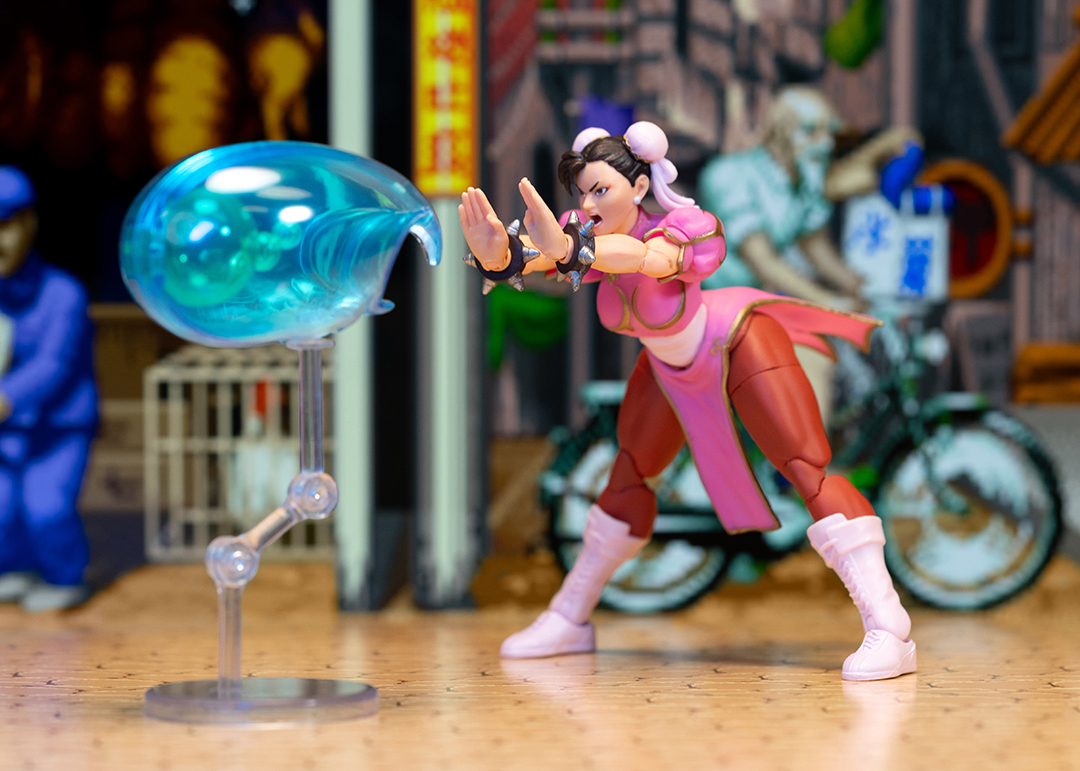 preterniadotcom's tweet photo. Jada Toys Street Fighter Chun-Li (Player 2 - Pink) is their final announced SDCC 2024 exclusive.

Available to purchase in person at SDCC from booth # 4149 or there will be an online preorder July 25th at noon EST.

Added to the SDCC Checklist - https://t.co/WNtMWuq30S https://t.co/BD31smQOCo