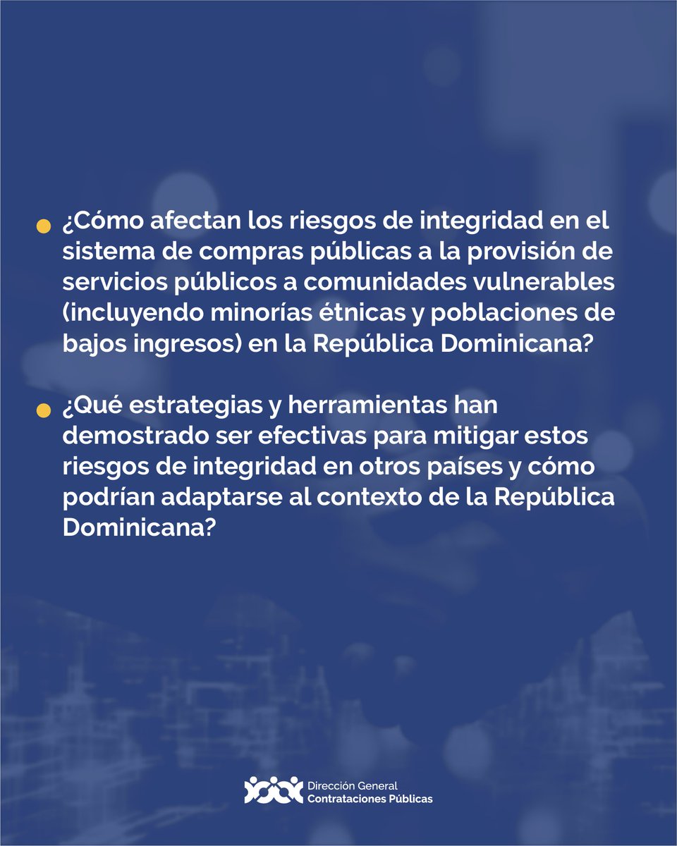 ¡Esta oportunidad es para ti! ✍️📝

Nos complace anunciar el lanzamiento de nuestro concurso junto a <a href="/opencontracting/">Open Contracting Partnership</a> para seleccionar proyectos de investigación innovadores que aporten hallazgos y acciones para fortalecer el sistema de compras dominicano 🇩🇴. 

#ComprasDO