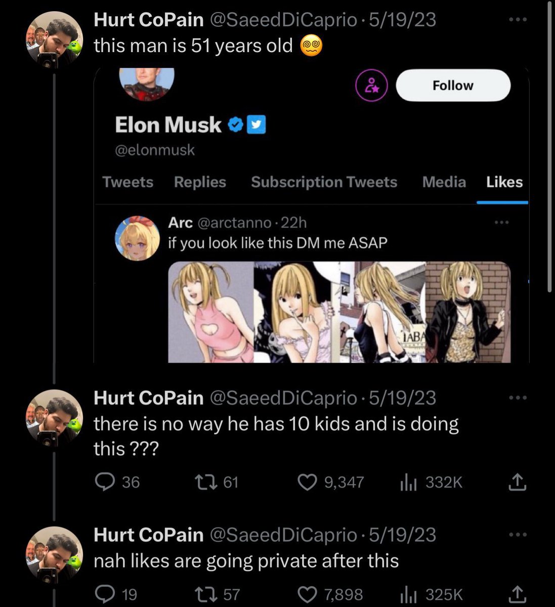 royal_bobby24's tweet photo. @ayeejuju Elon ruining the app cause he got caught smh https://t.co/gVPwC8FPoA