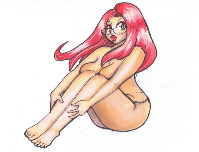 For July 9th we have art of @housewifeswag who I haven't drawn in forever! should I do an update? =3<a class="tags" href="/tag/housewifeswag">@housewifeswag</a>