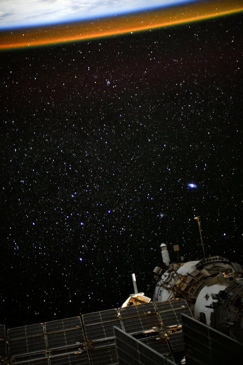 keyfipyIasimIar's tweet photo. Uluslararası Uzay İstasyonu'ndan Uzay'ın derinliklerine bakmak...✨🛰️ https://t.co/HQIAVWfcmN
