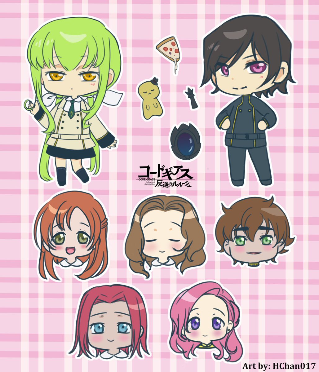 HChan017's tweet photo. #Merch_01
#CodeGeass_Sticker_Set
#FanArt
#LelouchxCC
#Euphymia_Kallen_Suzaku
#CodeGeass https://t.co/3ir5nO88tJ