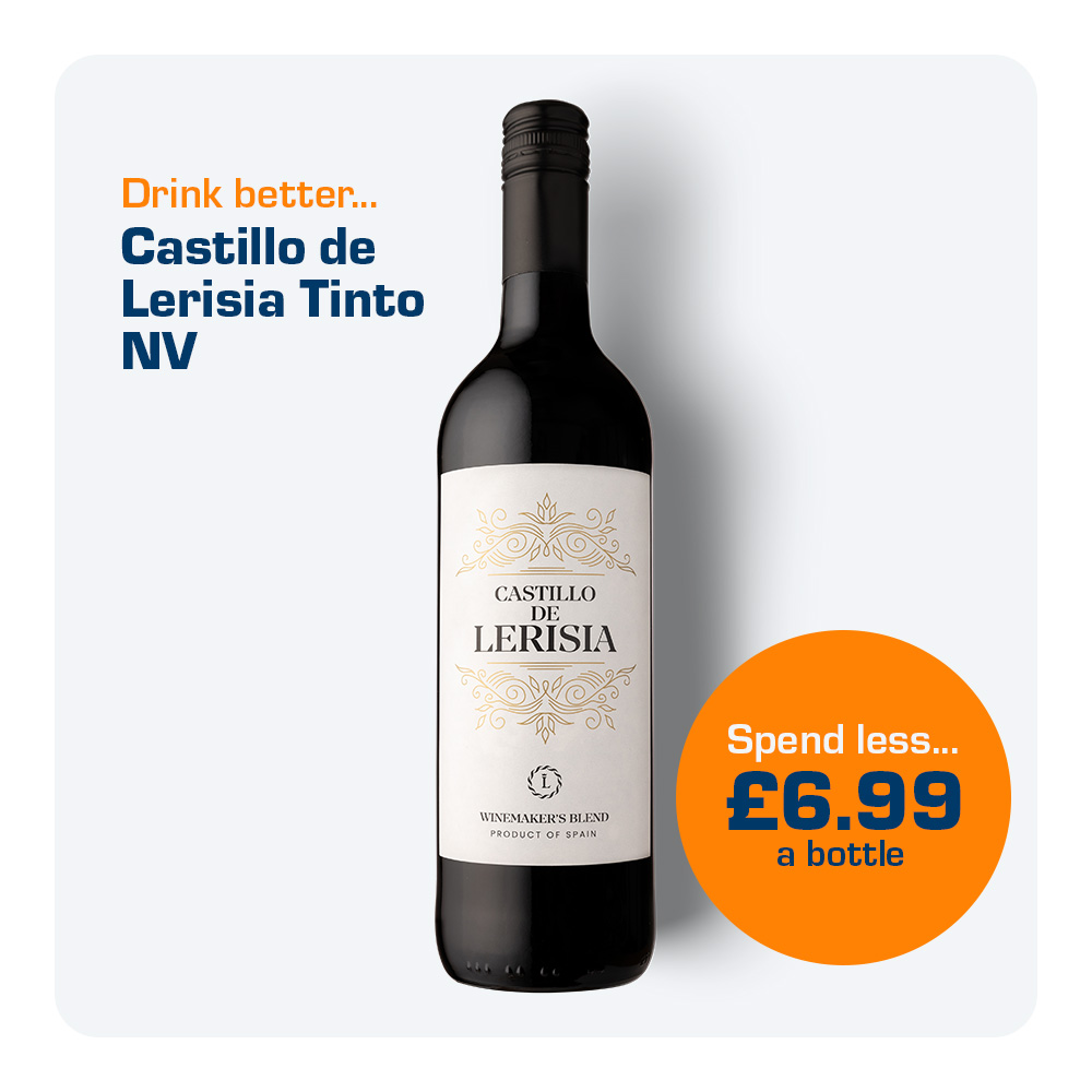 warehousewines_'s tweet photo. Discover Castillo de Lerisia 🍷 

Crafted from top parcels in Jumilla, this Tempranillo blend bursts with juicy red berries and a crisp, lip-smacking finish. 

Perfect with tomato-based pasta 💙 https://t.co/8z5rdzpJbA