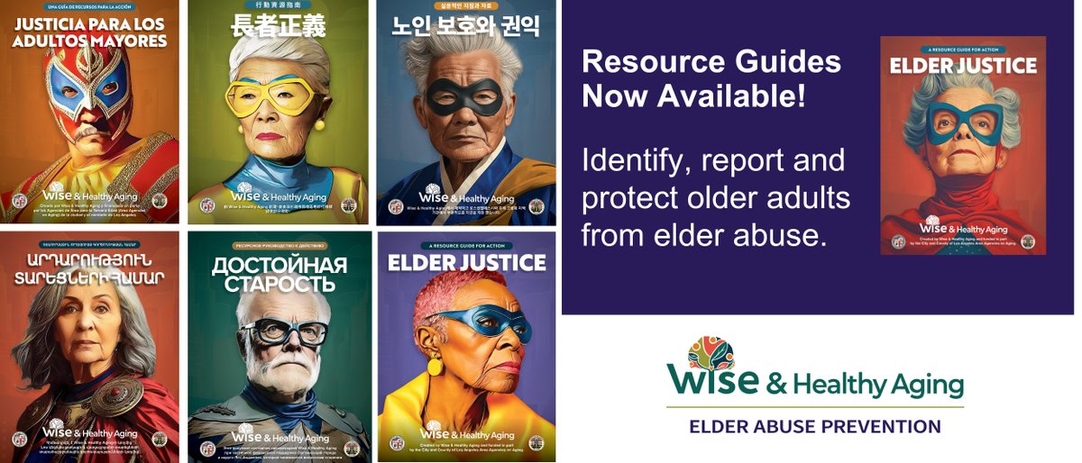 National Center on Elder Abuse (@nceaatusc) on Twitter photo Champion elder justice with WISE & Healthy Aging’s (<a href="/wiseandhealthy1/">wiseandhealthyaging</a>) NEW elder justice guides! Available in: English, Spanish, Chinese, Russian, Korean, and Armenian: wiseandhealthyaging.org/elder-abuse-pr… <a href="/CountyofLA/">Los Angeles County</a> Champion elder justice with WISE & Healthy Aging’s (<a href="/wiseandhealthy1/">wiseandhealthyaging</a>) NEW elder justice guides! Available in: English, Spanish, Chinese, Russian, Korean, and Armenian: wiseandhealthyaging.org/elder-abuse-pr… <a href="/CountyofLA/">Los Angeles County</a>