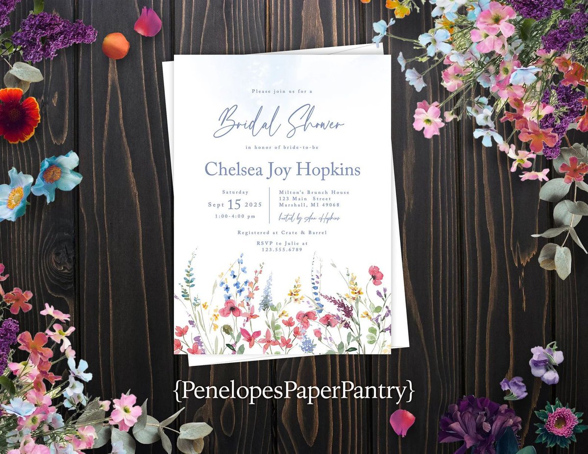 penelopespaper's tweet photo. View our popular Wildflower Bridal Shower Invitations.
https://t.co/xgm03SPHUg
#wedding #wedo #inlove #bride #groom #brideandgroom #engagment #shesaidyes #ido #futuremrs #soontobemrs #bridal #inlove #weddingseason #penelopespaperpantry #etsy #sale https://t.co/i3zmuBE2p7