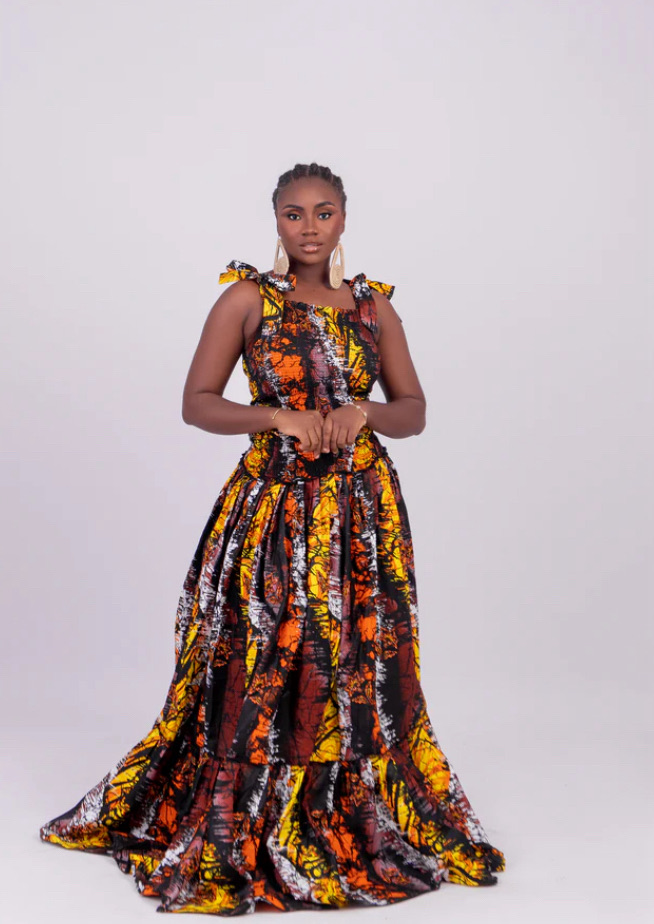 AFW_AFRICA's tweet photo. When your outfit twirls as effortlessly as your spirit. 

Get ready to move with confidence in this dress

#AfricanVibes #ShowYourStyle https://t.co/3IOMIee1Uc