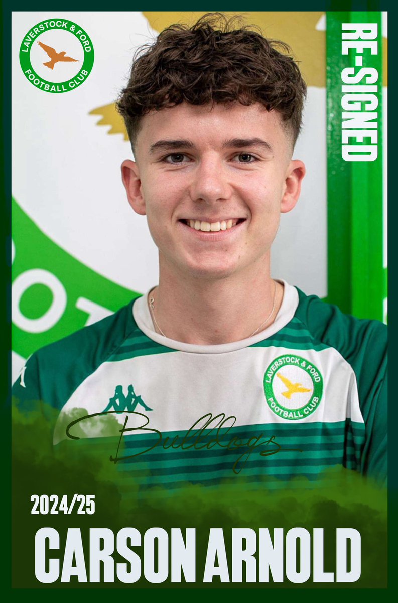 PLAYER UPDATE | ✍🏼💚🤍

<a href="/carson_arnold10/">Carson Arnold</a> is back 👊🏼

#bulldog #wearelavvy