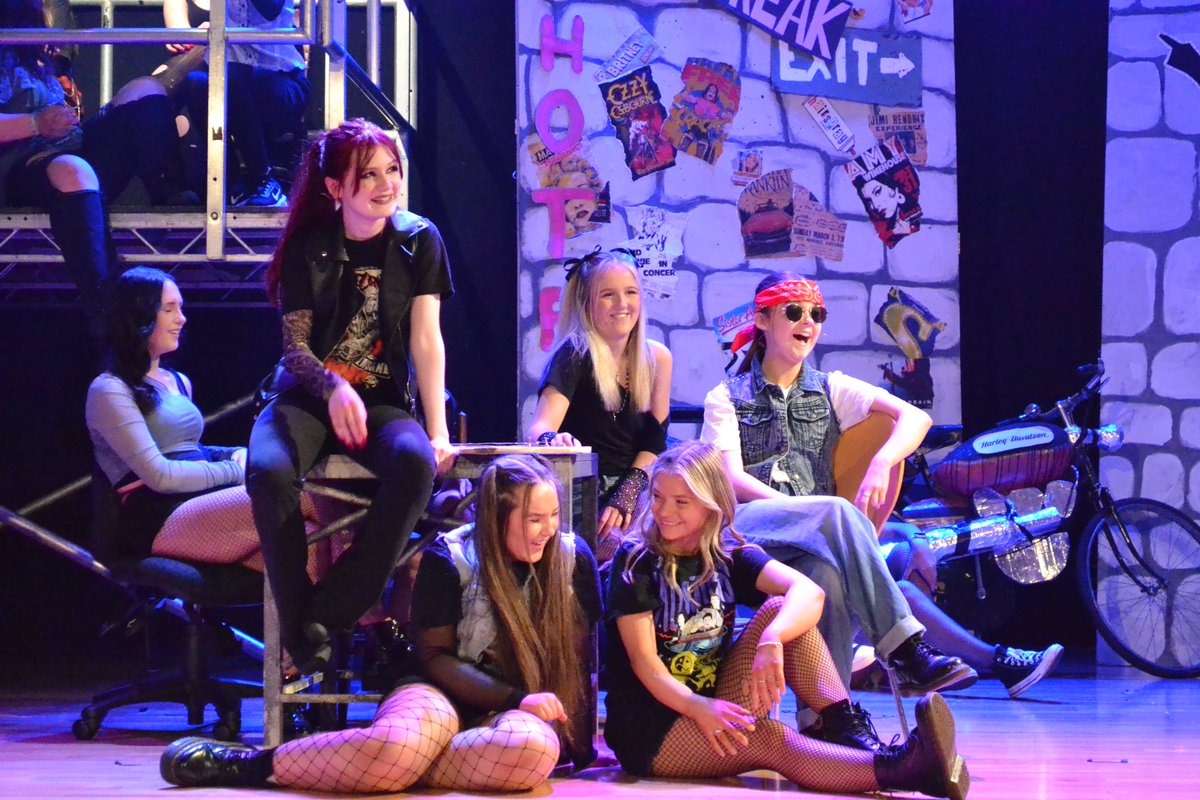 show_ghs's tweet photo. It’s Opening Night!! Here is a sneak peak for you all! There are still a few tickets available on the door #WeWillRockYou https://t.co/kgfwtxoq9o
