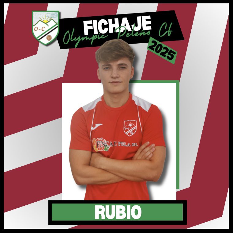 OlympicCF's tweet photo. 𝐎𝐅𝐈𝐂𝐈𝐀𝐋 | 🤝✍️

🔺RUBIO vuelve al Olympic Peleño CF tras estar recuperado al 100% de su lesión.👊

🔺Regates asegurados con su calidad en el 1vs1. Extremo 🔝

🫡¡¡VAMOS @Jose_Rubio__10 !!😎 https://t.co/A6G3DDiznp