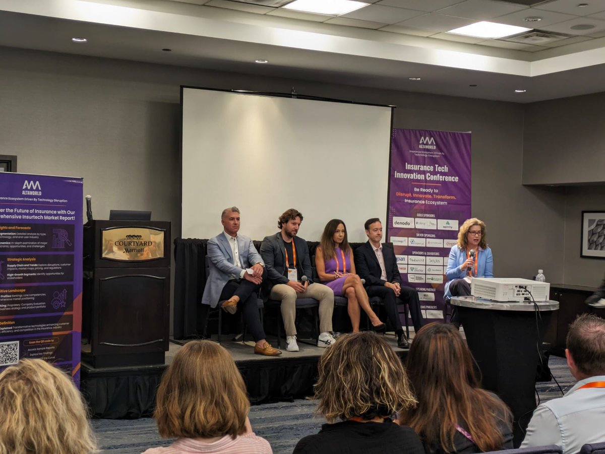 ITIC Chicago 2024

Live Update from Day 1 of Insurance Tech &amp; Innovation Conference 2024!

Panel discussion: Unleashing AI and Automation in Distribution, Policy, and Underwriting

#insurtech #insurance
