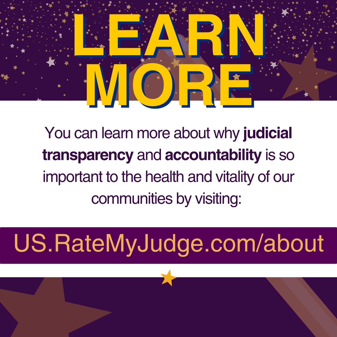 📣 RMJ IS EXPANDING! RateMyJudge US focuses on overseeing immigration courtrooms, highlighting the significant authority immigration judges hold over migrants' lives, and documenting their behavior. 🔗 Visit US.RateMyJudge.com to learn more and make your first review!