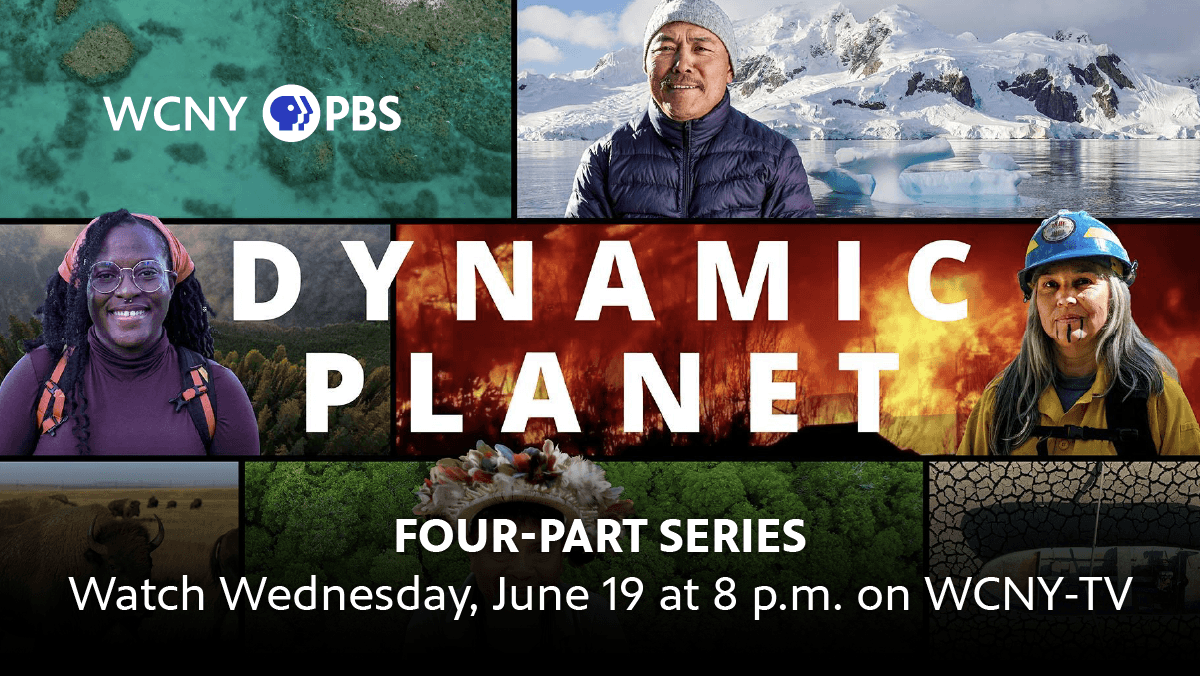 An epic journey, filmed over three years, to the extremes of all seven continents to meet an extraordinary group of people and animals on the front line of climate change. 

Premieres Wednesday, June 19 at 8 p.m. on WCNY-TV!