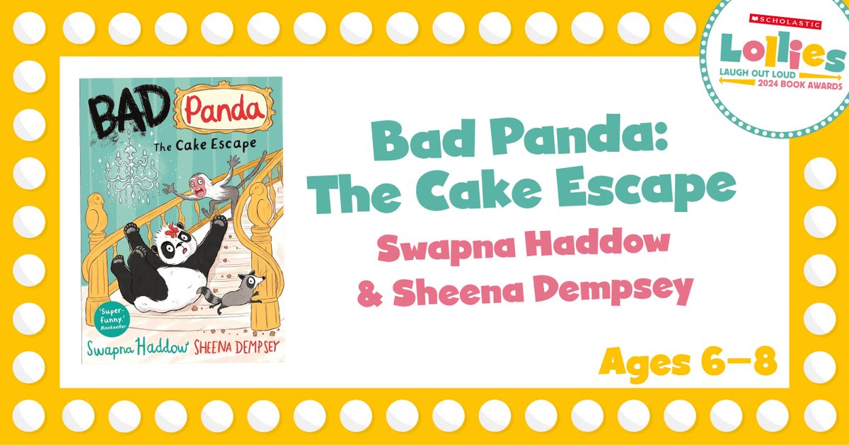 We are so delighted to have four of our brilliant authors and illustrators on the Laugh Out Loud Book Awards shortlist! Congratulations <a href="/waldopancake/">Waldo Pancake</a>, <a href="/CPillainayagam/">Christine Marina Pillainayagam</a>, <a href="/SwapnaHaddow/">Swapna Haddow (book updates)</a> and <a href="/SheenaDempsey/">Sheena Dempsey</a> 🎉 #Lollies2024 <a href="/lolbookawards/">Laugh Out Loud Book Awards</a>