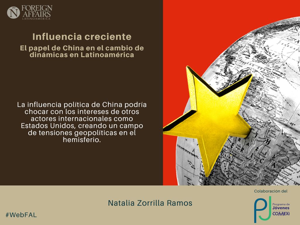 ForeignAffairsL's tweet photo. #LEE "Influencia creciente. El papel de China en el cambio de dinámicas en Latinoamérica" de Natalia Zorrilla Ramos (@n_zorrilla12) en el espacio de colaboraciones del
@PJCOMEXI en #WebFAL https://t.co/HCpmVhdsZa https://t.co/mXUm2hQu8a
