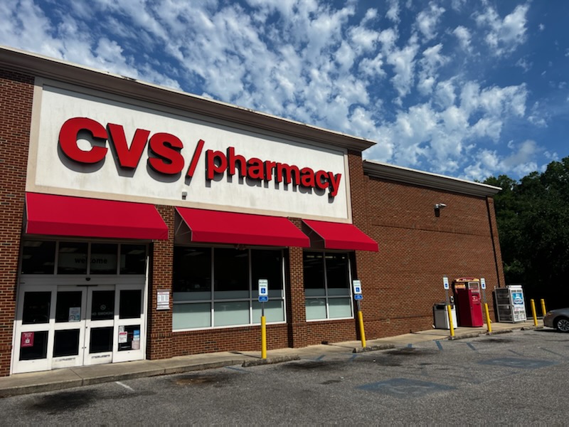 We recently installed a traditional awning for one of <a href="/cvspharmacy/">CVS Pharmacy</a> locations!

The awning is made with red <a href="/Sunbrella/">Sunbrella</a> fabrics.

It will allow the electronic double doors to be protected from rain and harmful UV rays.

Life is better in the shade!