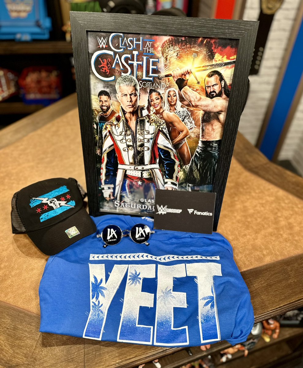 Gorilla Position (@wwegp) on Twitter photo ๐จSPECIAL GIVEAWAY!!๐จ
Thanks to our new partners <a href="/Fanatics/">Fanatics</a>, weโre giving away this awesome bundle of <a href="/WWEUK/">WWE UK</a> merch from <a href="/WWEShop/">WWEShop.com</a>! CM Punk cap, LA Knight sunnies, YEET t-shirt + this exclusive #WWECastle poster. Just Follow & RT! Winner picked on 15.06. Must be over 18 & in UK ๐จSPECIAL GIVEAWAY!!๐จ
Thanks to our new partners <a href="/Fanatics/">Fanatics</a>, weโre giving away this awesome bundle of <a href="/WWEUK/">WWE UK</a> merch from <a href="/WWEShop/">WWEShop.com</a>! CM Punk cap, LA Knight sunnies, YEET t-shirt + this exclusive #WWECastle poster. Just Follow & RT! Winner picked on 15.06. Must be over 18 & in UK