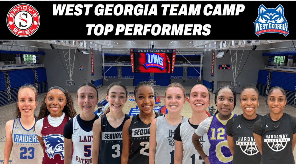#WolvesTeamCamp Top Performers

<a href="/GraycenEhlen25/">Graycen Ehlen</a> 
<a href="/SlaterMorghan/">morghan slater</a> 
<a href="/AlexusW66805728/">Alexus Wilson</a> 
<a href="/2027_Carly11/">Carly Bass</a> 
<a href="/milannis2134/">Milanni Abdus-Salaam</a> 
<a href="/akbeck08/">Addie Beck</a> 
<a href="/sloane_vick/">Sloane Vick</a> 
<a href="/harperrsmith06/">Harper Smith</a> 
<a href="/Senai_Camper12/">Senai Camper</a> 
<a href="/AkilahShelton25/">Akilah Shelton</a> 
@iamrhiannaboyn1 

READ: sandysspiel.com/west-georgia-t…