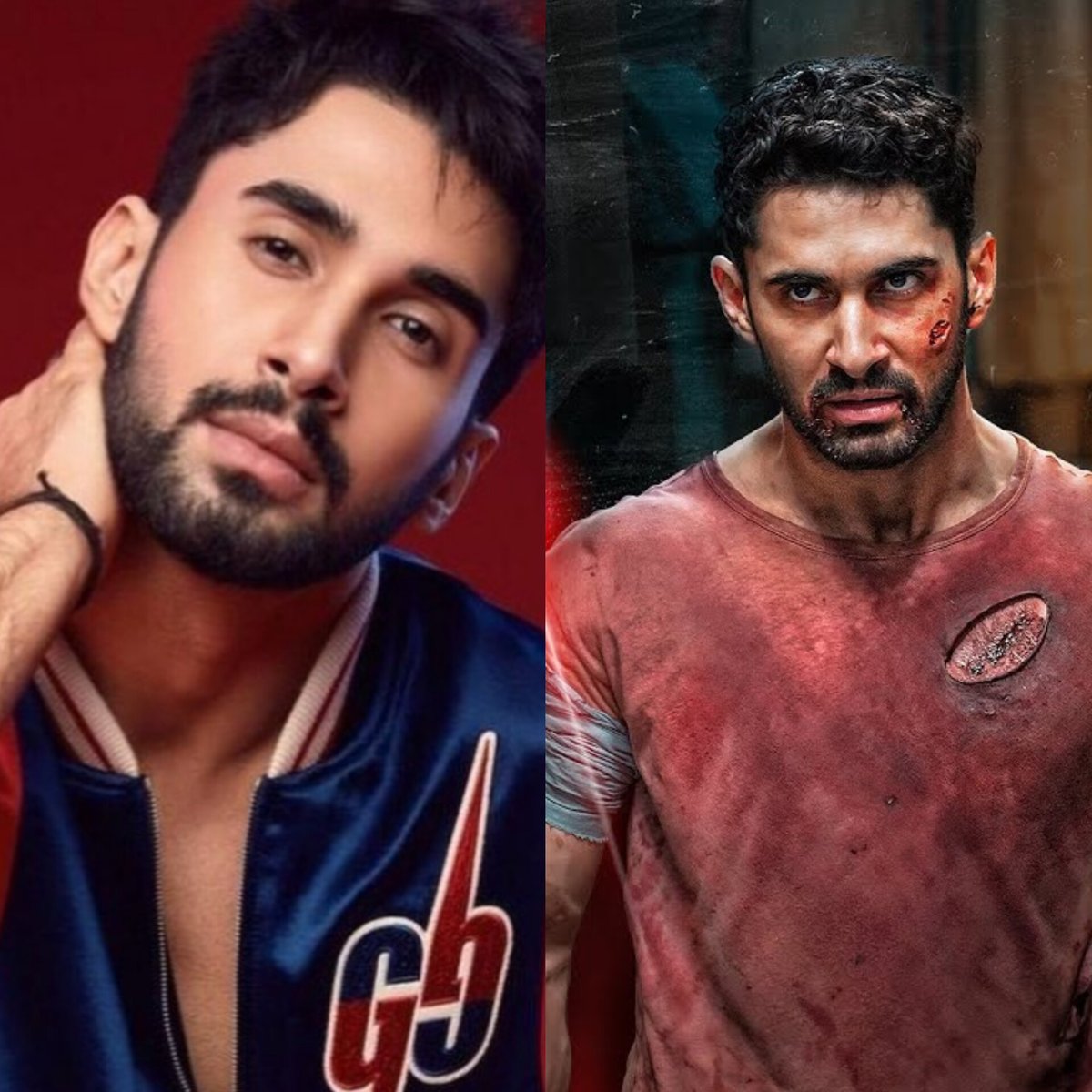 BollywoodAlarab's tweet image. الوجه الجديد في البوليوود #lakshyalalwani بدأ مسيرته في التلفزيون (أهمها مسلسل بوروس) وبعدها وقع مع استوديو دهرما للإنتاج لكرن جوهر عقدا لثلاثة أفلام #Dostana2 مع كارتيك وجانفي وتأجل وفيلم #Bedhadak مع شاشانك وشانايا كابور وتأجل والثالث #Kill سيعرض في 5 يوليو الفيلم