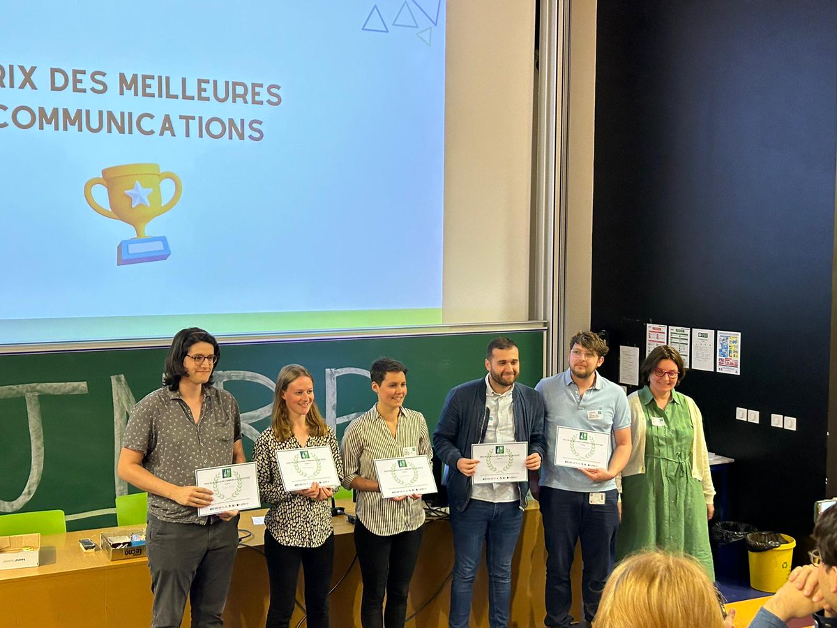 U1073 Lab (@u1073lab) on Twitter photo Félicitations à Léna Rousseau, doctorante <a href="/U1073lab/">U1073 Lab</a> pour son prix de la communication orale à la <a href="/JNRB/">Ben Vernon</a> 2024. @CampusSante76 <a href="/univrouen/">Université de Rouen Normandie</a> <a href="/InsermNordOuest/">Inserm Nord Ouest</a> Félicitations à Léna Rousseau, doctorante <a href="/U1073lab/">U1073 Lab</a> pour son prix de la communication orale à la <a href="/JNRB/">Ben Vernon</a> 2024. @CampusSante76 <a href="/univrouen/">Université de Rouen Normandie</a> <a href="/InsermNordOuest/">Inserm Nord Ouest</a>