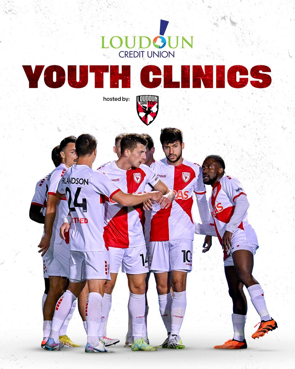 Did you miss out on Monday's youth clinic?

Loudoun Credit Union has you covered! Due to the overwhelming success of our first-ever clinic, they will be take care of the cost for the next clinic, taking place on June 18!

Register here: hubs.ly/Q02BzdWn0